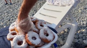 Пляж Солоники2024/ Еда, Цены/Пляж #солоники #лазаревское