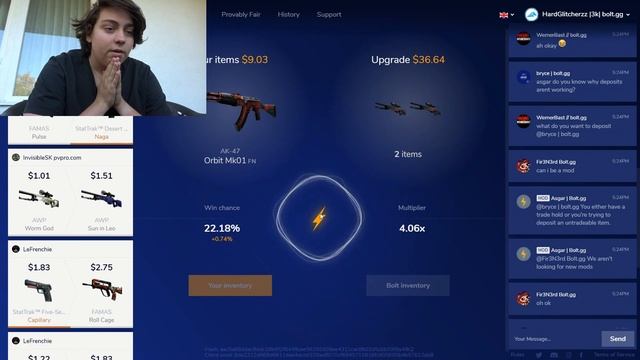 KEY TO A KNIFE CHALLENGE (SUCCESS) - Bolt.gg смотреть онлайн