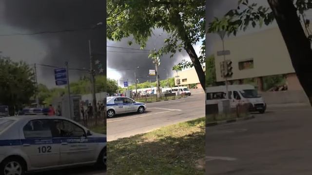 Пожар в печатниках 30.05.2018 смотреть онлайн