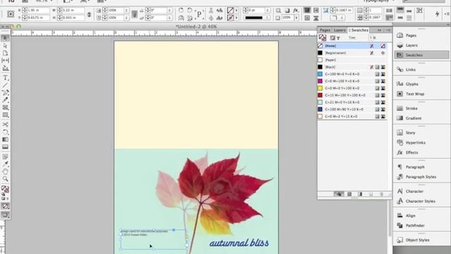 easy InDesign tutorial - folded greeting card - part II смотреть онлайн