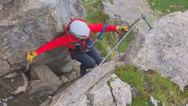 ВСЁ О ВИА ФЕРРАТЕ! Обзор Виа ферраты Браунвальд. BRAUNWALD VIA FERRATA. смотреть онлайн