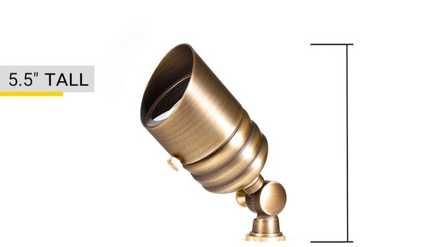 VOLT® Fat Boy Mini Brass Spotlight (Bronze) | What's In The Box? смотреть онлайн