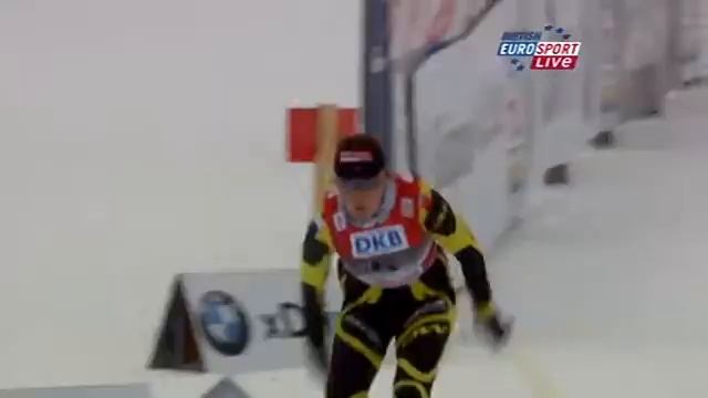 Tour de Ski - 31.12.10 - Prolog 2,8 km stylem dowolnym kobiet - komentarz angielski - part 1 смотреть онлайн