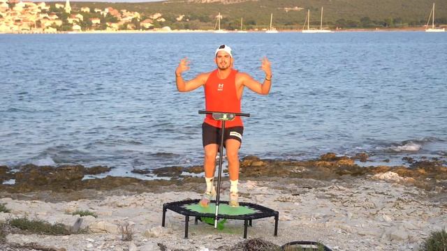 15 MINUTES 🥁 JUMP & DRUM Lesson With Nale On A Little Private Island In Croatia! HIT IT! 💥