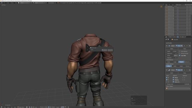 Blender Retopology - Shirt смотреть онлайн