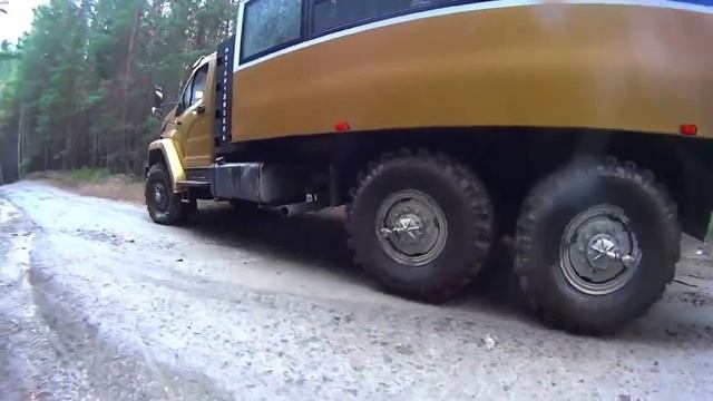 Урал NEXT тест драйв 2018 обзор по дорогам России смотреть онлайн