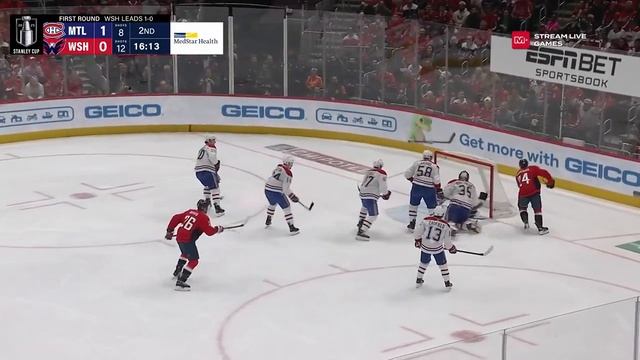 NHL Highlights | Canadiens Vs. Capitals | Gm 2 | April 23, 2025