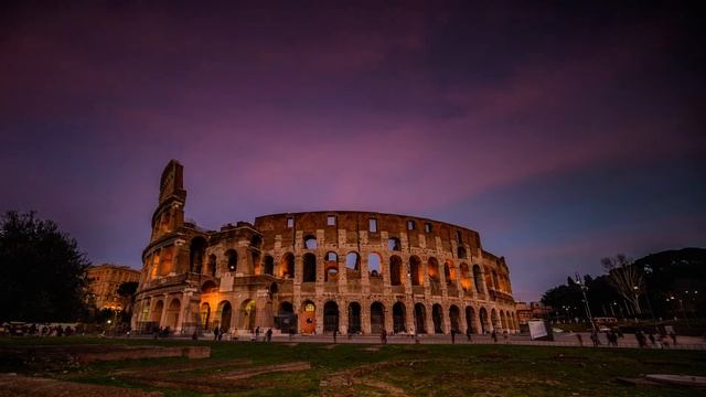Colosseum Time Lapse Rome Italy video by Nigel Forster смотреть онлайн