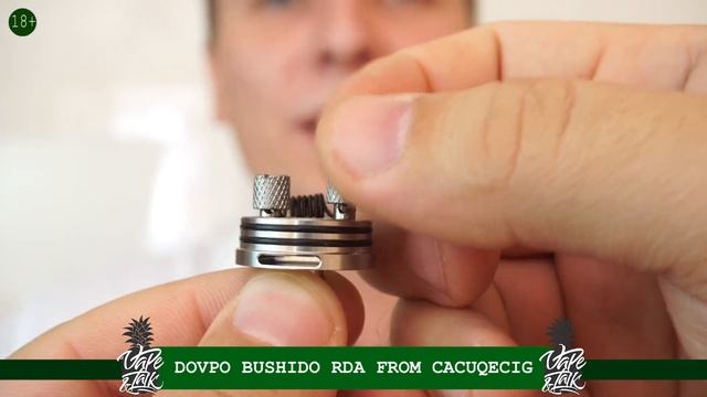 DOVPO BUSHIDO RDA / cacuqecig.com | Ананасовый обзор смотреть онлайн