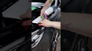 Инструкция по частичной оклейке переднего крыла Geely Emgrand