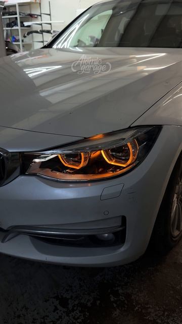 Янтарные ангельские глазки для BMW 3 f34 смотреть онлайн