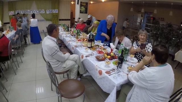 50 лет выпуску 1974года,кафе,ч.1 смотреть онлайн