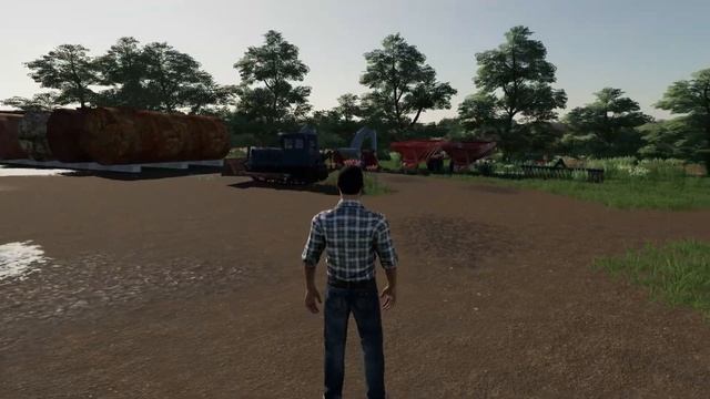 FS19 |W.I.P.| Карта Кошмак от Clondike | Обзор тракторной бригады. смотреть онлайн