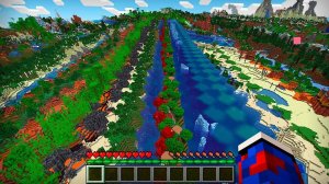 Майнкрафт, но Выживание в Мире из БЕСКОНЕЧНЫХ РАНДОМНЫХ БИОМОВ!