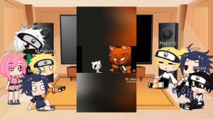 Реакция на Наруто| гача клуб| Gacha club| 7 команда|СасуНару| SasuNaru| Читать описание| 1 часть