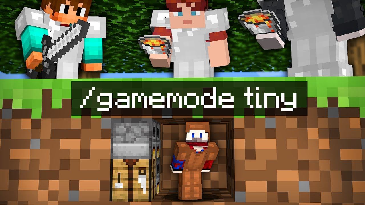 Майнкрафт Спидраннер против 10 Охотников, но Я ТАЙНО СТАНОВЛЮСЬ МУРАВЬЁМ! смотреть онлайн