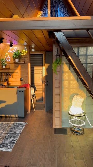 Дом 4 «Неон» в глэмпинге Май нейм Афрейм #афрейм #glamping смотреть онлайн