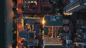 Красивое видео. Вечерний Нячанг с высоты птичьего полёта! ❤️