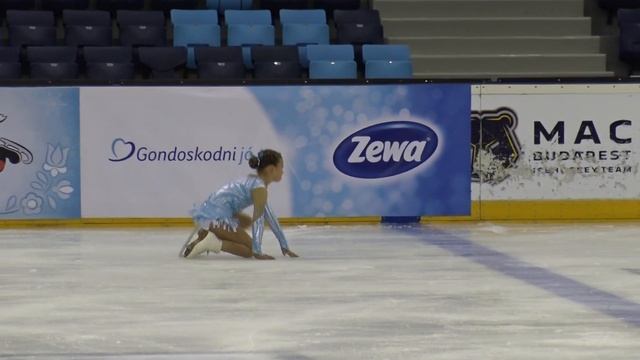 2017 Santa Claus Cup :Luca CZAKÓ(HUN) - FS CUBS GIRLS ISU 9, Free skating смотреть онлайн