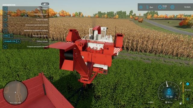FS 22 - Обзор мода комбайна КСКУ-6АС "Херсонец-200" смотреть онлайн