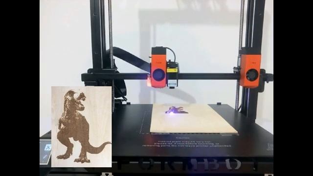 FORMBOT Large Format 3D Printer T-Rex 2 with Laser Engraving Function смотреть онлайн