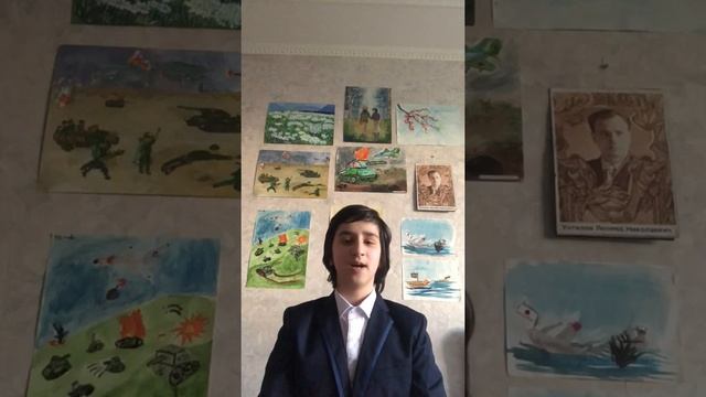 «День Победы» Хизгияев Петр 6 В. смотреть онлайн