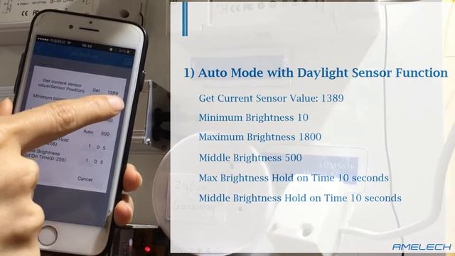 ZigBee 0-10v dimmer controller with 3-step motion sensor смотреть онлайн