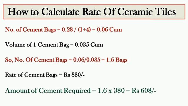 Ceramic Tile Flooring - Rate Analysis/Calculations – Ceramic tiles смотреть онлайн