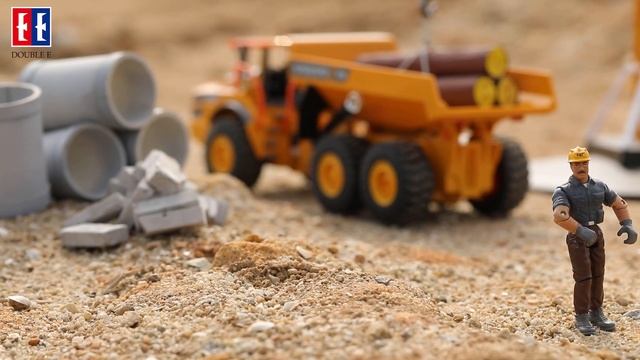 Tower Crane Toy | Double E Toys E236-003 смотреть онлайн