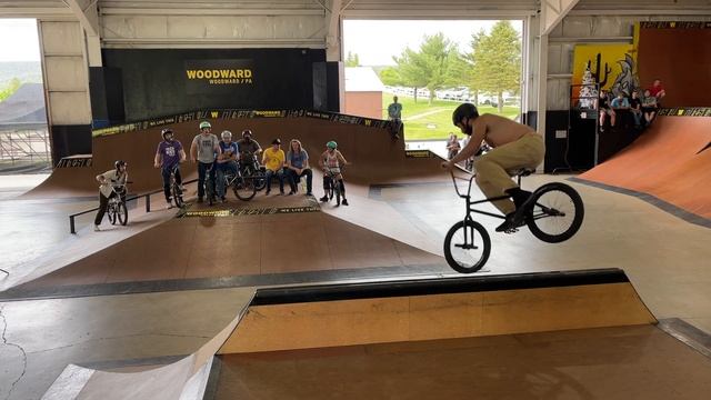 I WON!! - King Of The Transitional Pyramid - Woodward BMX-perience 2022 смотреть онлайн