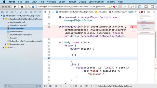 IMS 351: Grab Bag - Core Data in SwiftUI смотреть онлайн