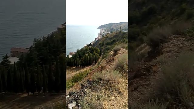 Вид на посёлок Рыбачье с высоты птичьего полёта смотреть онлайн