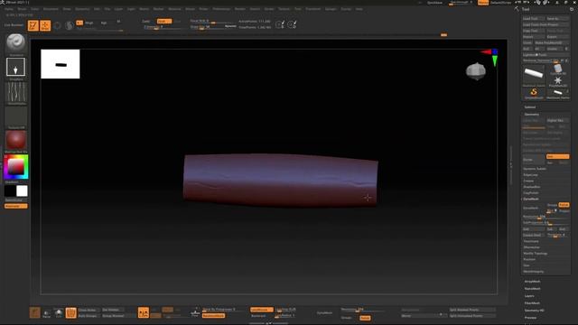 Zbrush.Polygonal Medieval Hammer.Моделирование Молота в Zbrush. смотреть онлайн