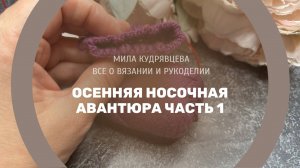 Носочная  авантюра  Часть 1