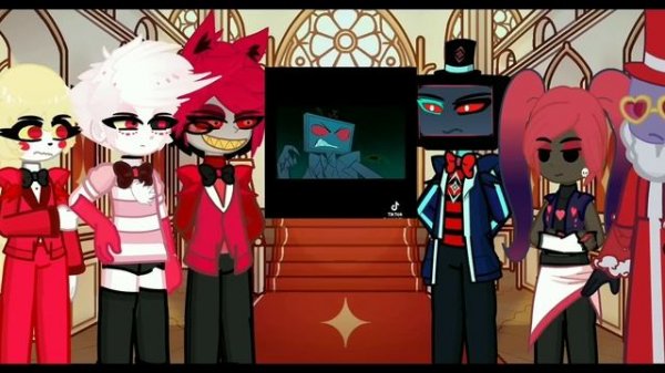 Hazbin hotel react to radiosilence (watch in 2.0 speed)