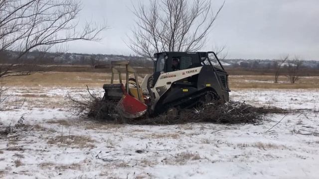 TEREX PT100G Forestry / Мульчер смотреть онлайн