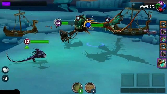 New Gauntlet Event:Dragon Root Mayhem - FINAL BOSS BATTLE vs Death Ride - Dragons:Rise of Berk смотреть онлайн