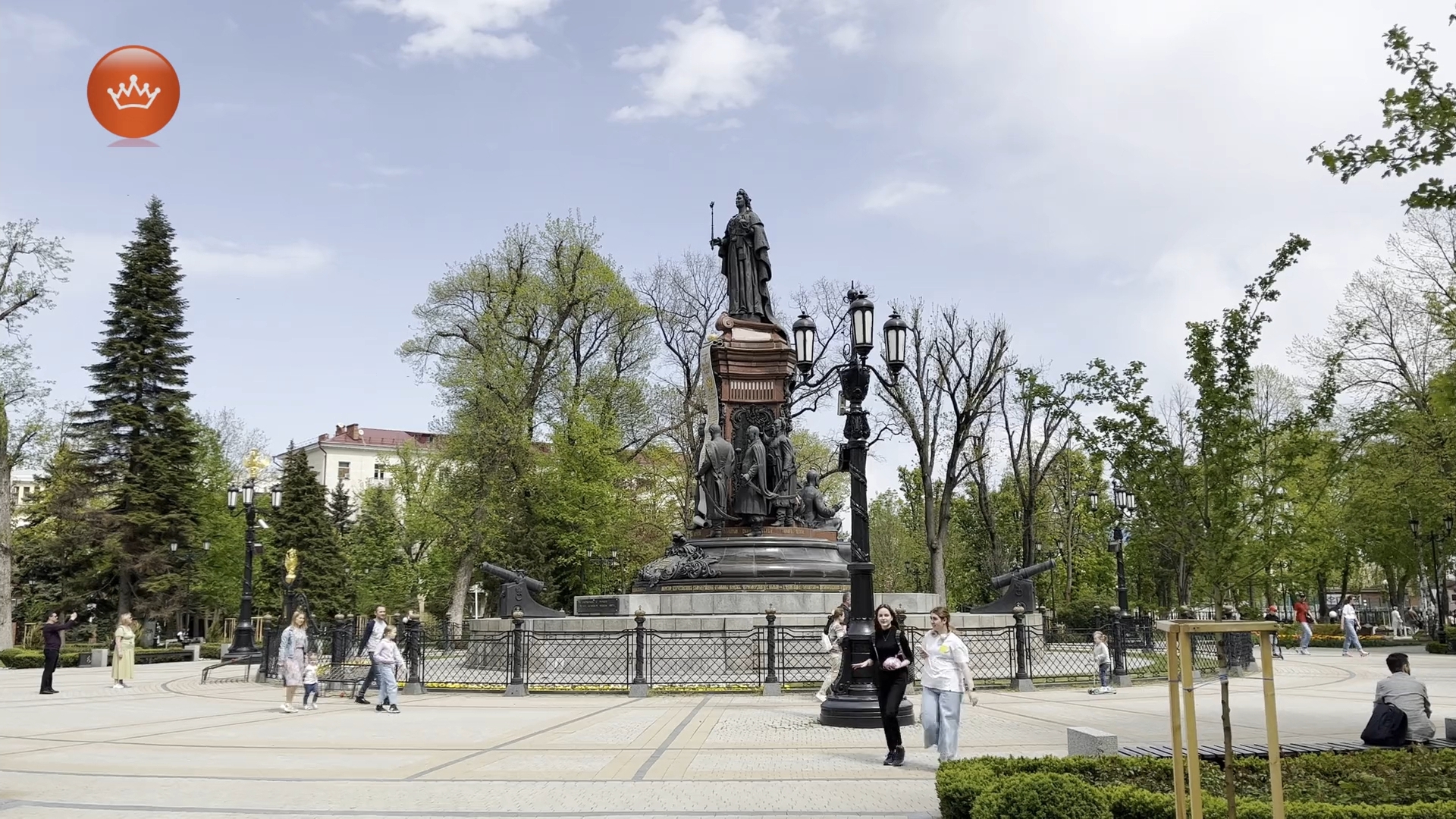 Краснодар гуляем по улице Красной. смотреть онлайн