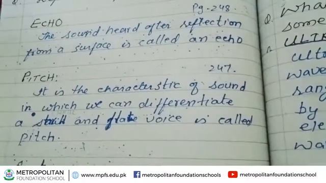 Class 10 Physics | Wave & Sound Question & Answer | Month of August | MFS Online