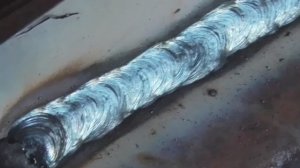 Гаражный способ сварки углового шва без зашлаковки. И заодно правильный подбор тока.