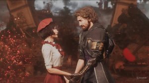 Софи и Гюстав в прологе Clair Obscur: Expedition 33