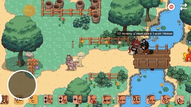 Крутые места в Pony Town | Шахта, библеотека, рынок, кафе, озеро, море | Pony Town