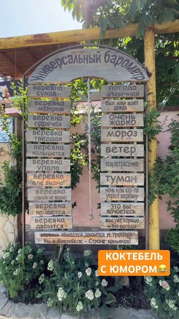 Прогулка по Коктебелю, забавные места ) #крым #crimea #море #коктебель #карадаг #морезовёт смотреть онлайн
