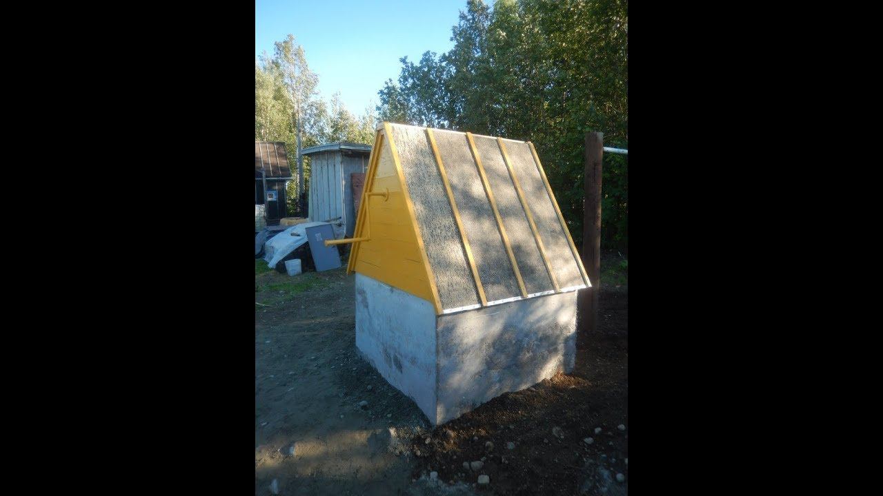 Колодец на даче своими руками. Well In The Country With Their Own Hands.