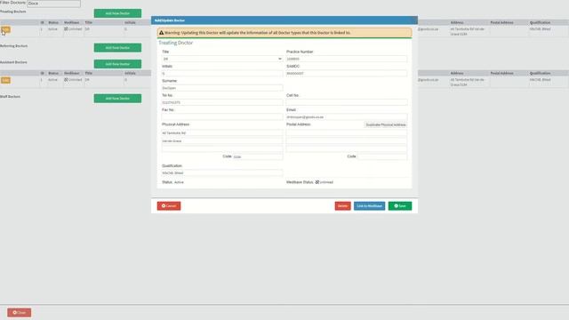GoodX Web App - How to Delete a Doctor смотреть онлайн