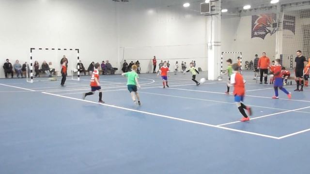 Детская лига ЮСМФЛ. II Чемпионат. Атлетик-2011-2 - ФК Центр-2011 2:7. Обзор голов смотреть онлайн