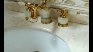 Мраморный смеситель для столешницы