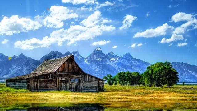 Дождь, Домик в лесу. 1 час. Слушать дождь. смотреть онлайн