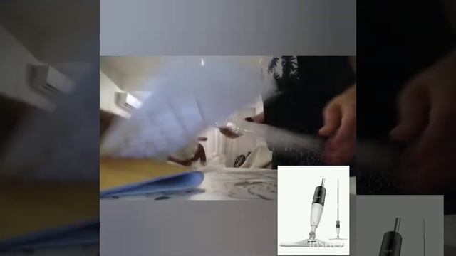 Швабра с распылителем воды смотреть онлайн