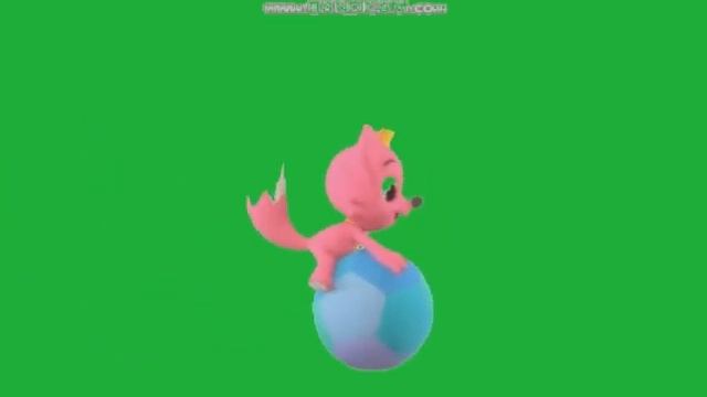 Зелёный фон Хромакей Пинкфонг и мячик смотреть онлайн